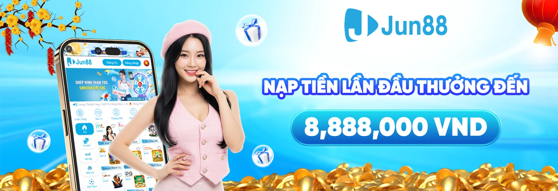 Thông tin nổi bật của Jun88